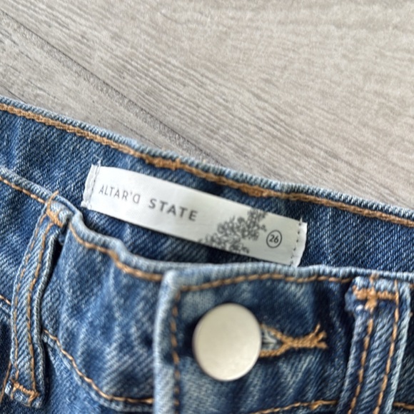 Altard State Blue Barrel Jeans - Picture 3 of 7